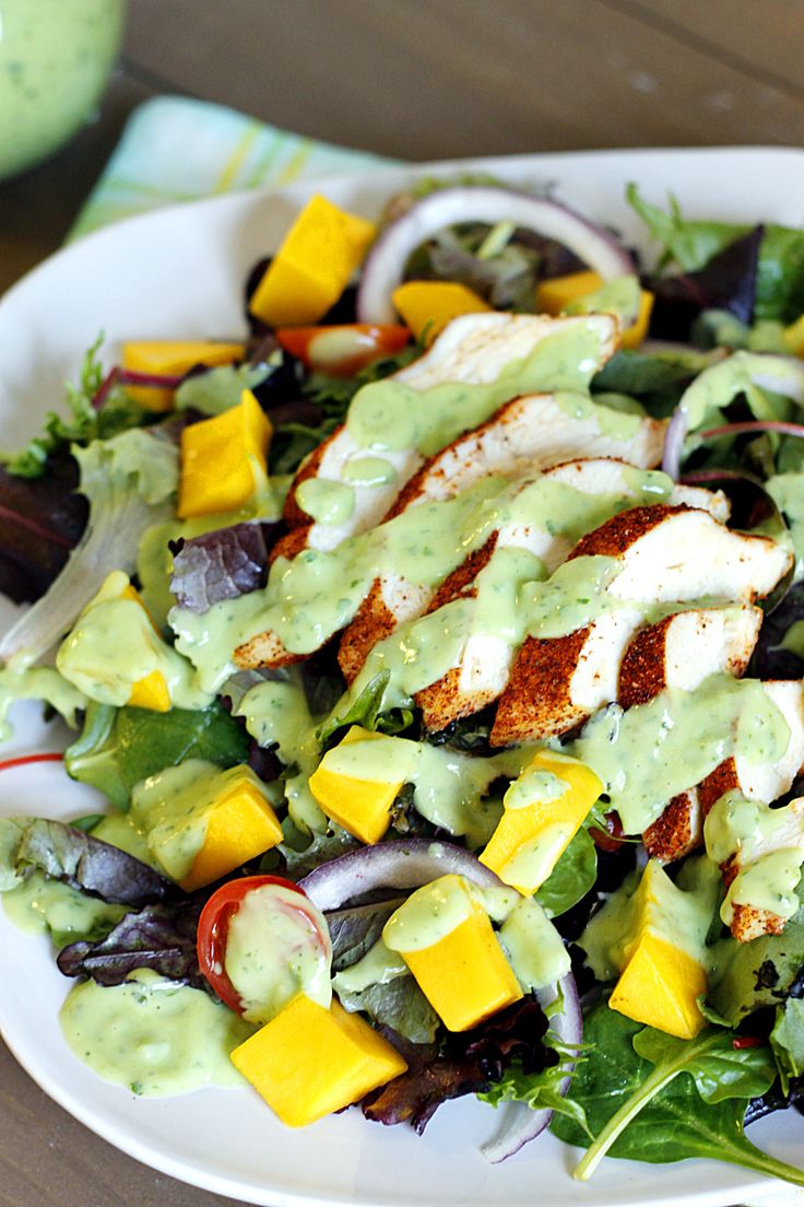 This is a western cuisine, it is a salad with mango and avocado inside which is tasty and nutritious.